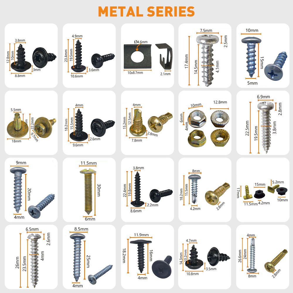 Wholesale universal bumper clips for auto clips and plastic fasteners door panel clip for toyota flers corolla mixed Refit kit