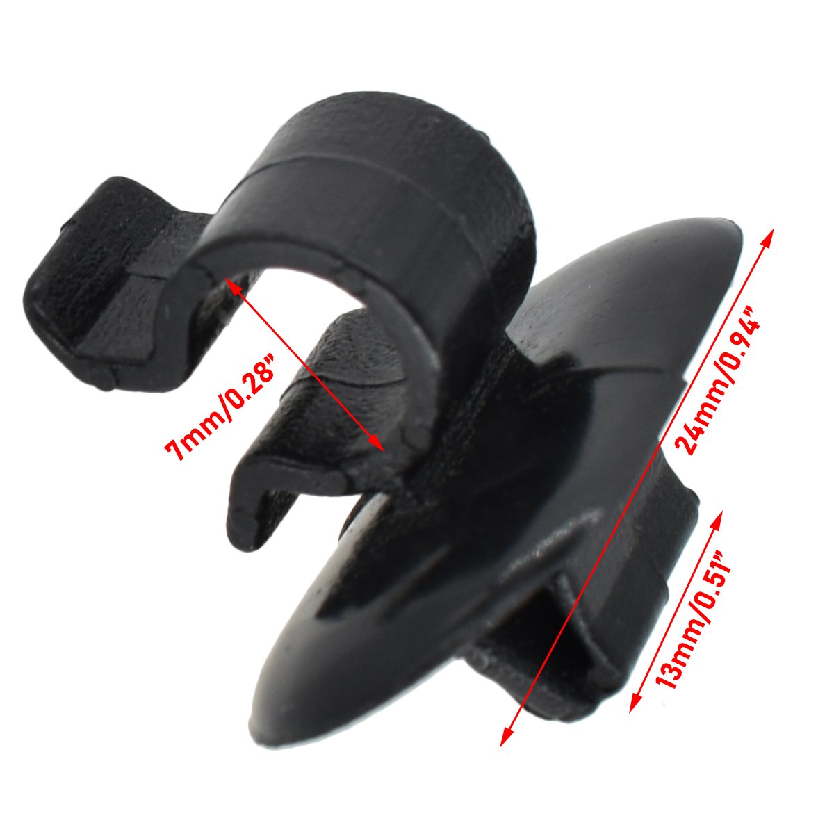 2pcs Car Hood Bonnet Rod Support Prop Clip Stay Clamp Holder 792834 For Vauxhall Opel Vivaro X83 2001 - 2014 Fastener Retainer