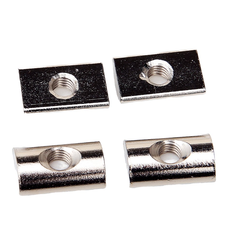 Carbon Steel DIN Elastic Nut Aluminum Profile Industrial Hardware Fastener Spring Ball Nut Nickel Plated Galvanized 20/30/40/45