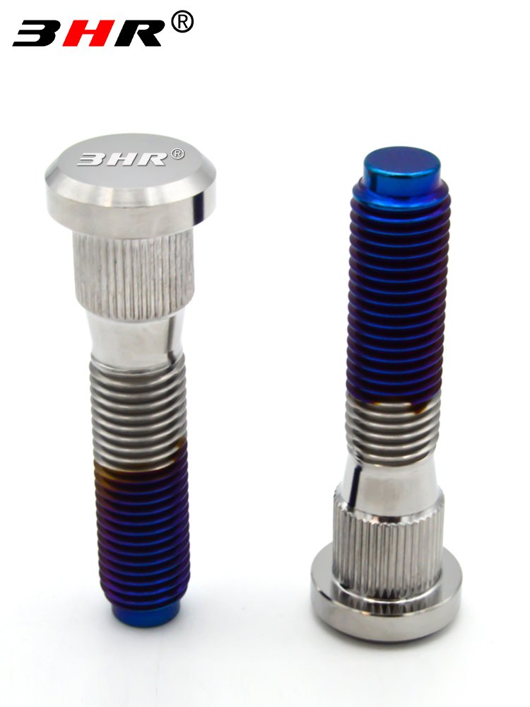 Best Price factory Gr.5 Titanium Alloy M12*1.5 Auto Wheel Stud Auto fasteners Customized CNC machined Titanium alloy bolt