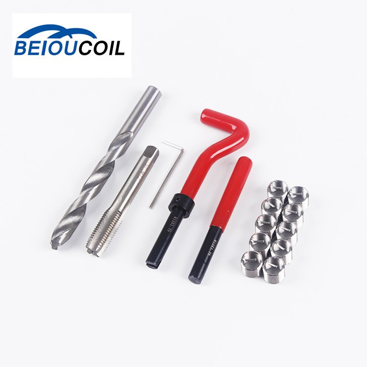 M6 Hot Quality Products Durable Metric Coils Thread Repair Kit Heli Coil Repair Tools Kit