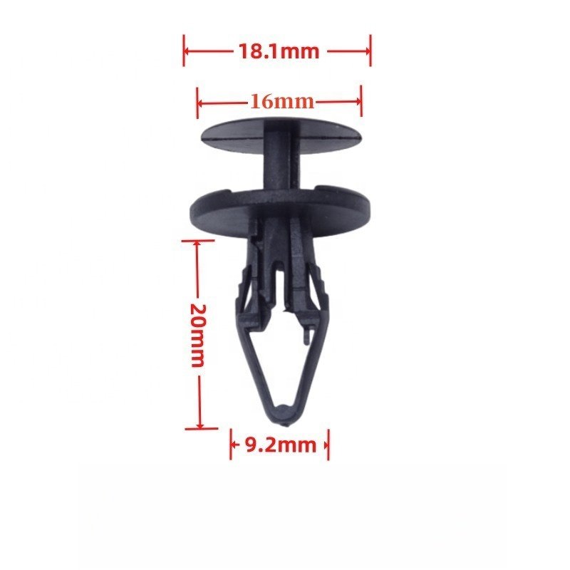 Auto Plastic Nylon Fastener Push-type Retainer Clip Bumper Clips for Ford 11589292