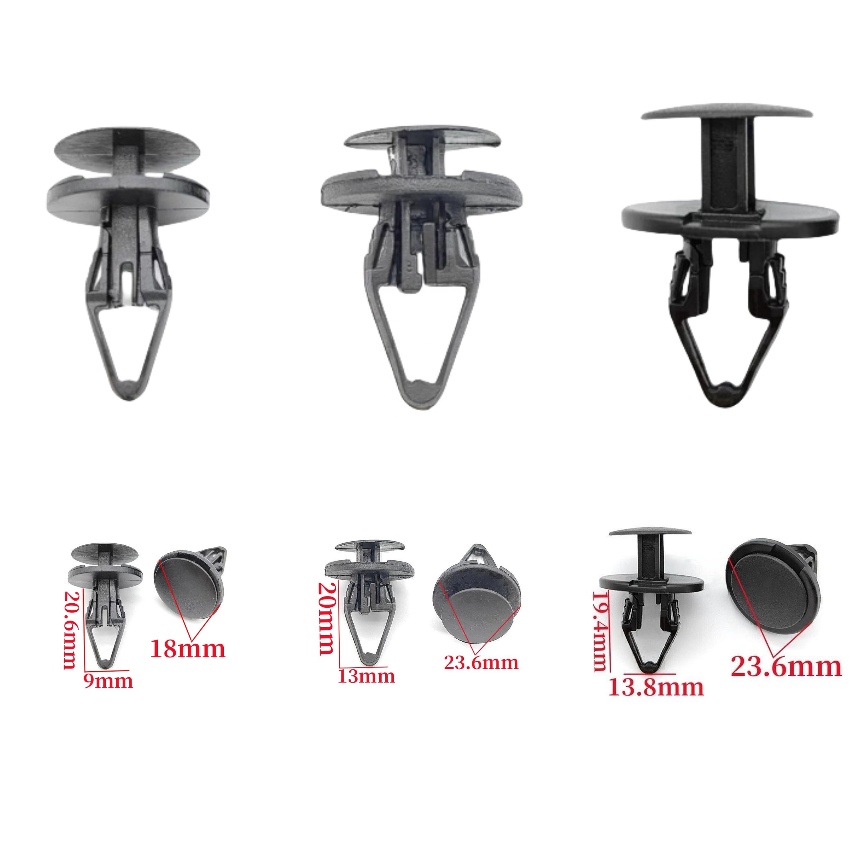 Auto Plastic Nylon Fastener Push-type Retainer Clip Bumper Clips for Ford 11589292