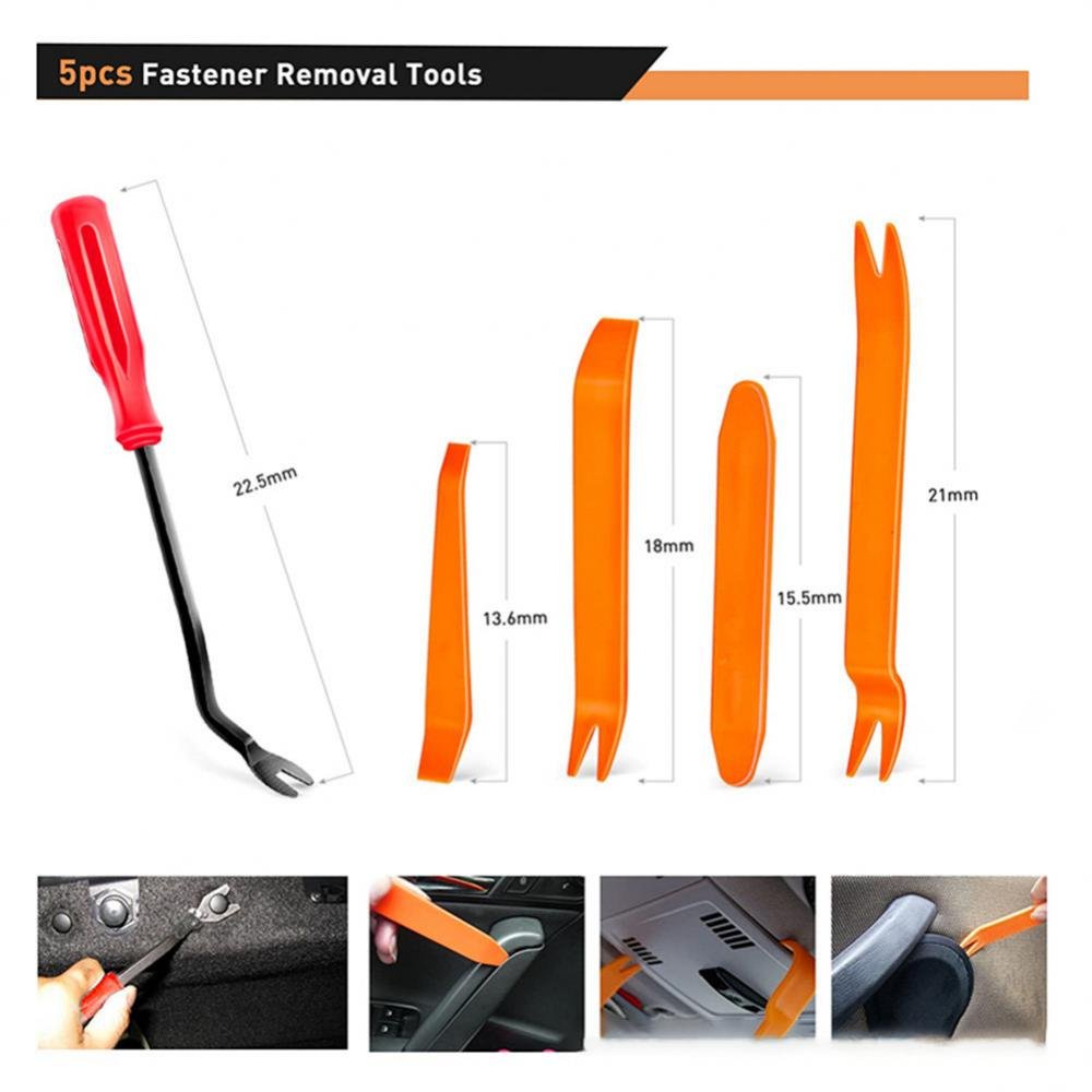 725PCS/box 23 Kinds Car Plastic Fastener Clips Set Mixed Auto Body Push Retainer Pin Rivet Bumper Door Trim Panel Fastener Clip