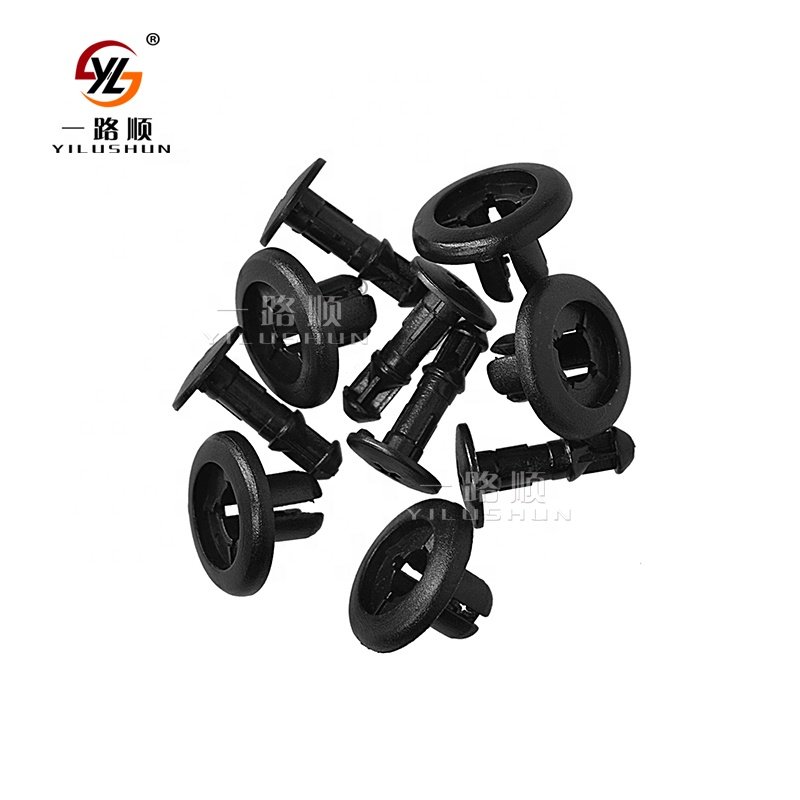 B66 Hot Sale Auto Spare Parts Fastener Set Kit Automotive Car Auto Body Clips Plastic PE Bag Push in