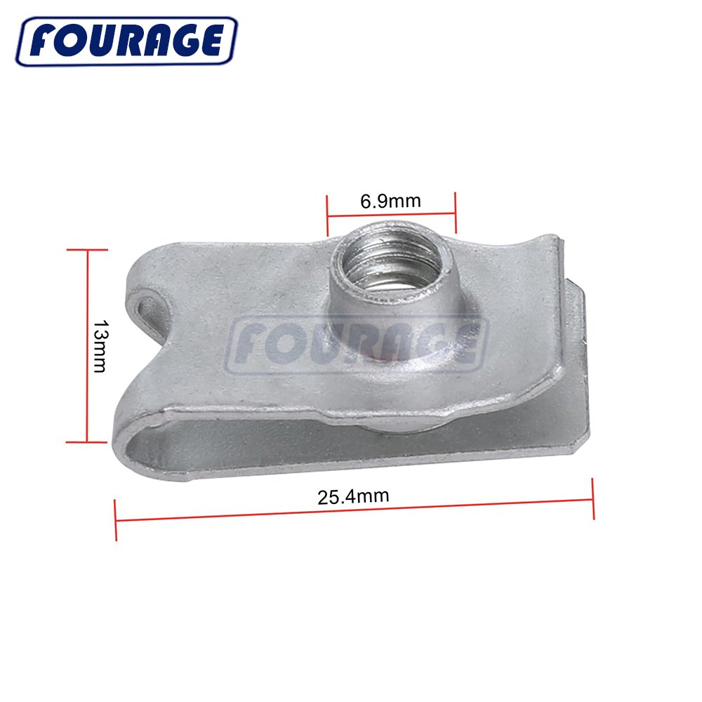 Auto Car Fastener Metal U-Nut Clip for Nissan (OEM: 089136065A)