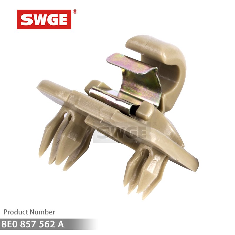 1Set Sun Visor Clip Interior Sun Visor Hook Clip Bracket for Audi A1 A3 A4 A5 Q3 Q5(8E0857562A/8E0 857 562)A7 B6 B7 B8 B9 S4 S5