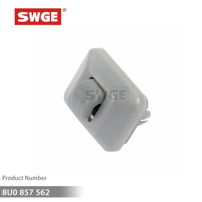 1Set Sun Visor Clip Interior Sun Visor Hook Clip Bracket for Audi A1 A3 A4 A5 Q3 Q5(8E0857562A/8E0 857 562)A7 B6 B7 B8 B9 S4 S5