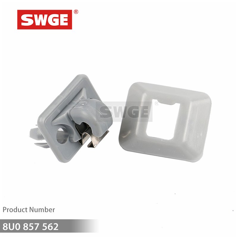 1Set Sun Visor Clip Interior Sun Visor Hook Clip Bracket for Audi A1 A3 A4 A5 Q3 Q5(8E0857562A/8E0 857 562)A7 B6 B7 B8 B9 S4 S5