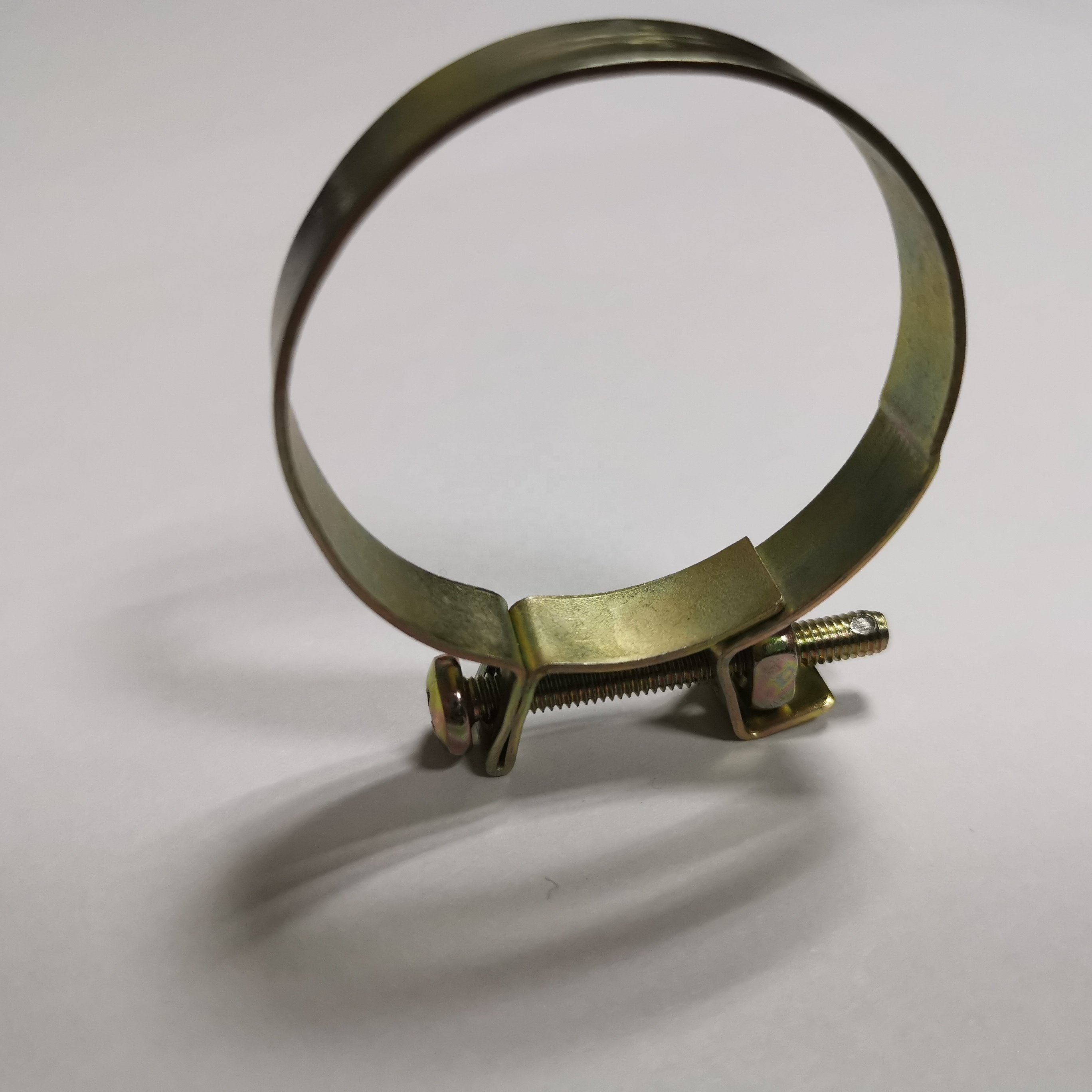Oval Auto Air Filter Clamps Carburetor Hose Clamp Carb Joint Adjustable Clamp for Vintage Motorcycle