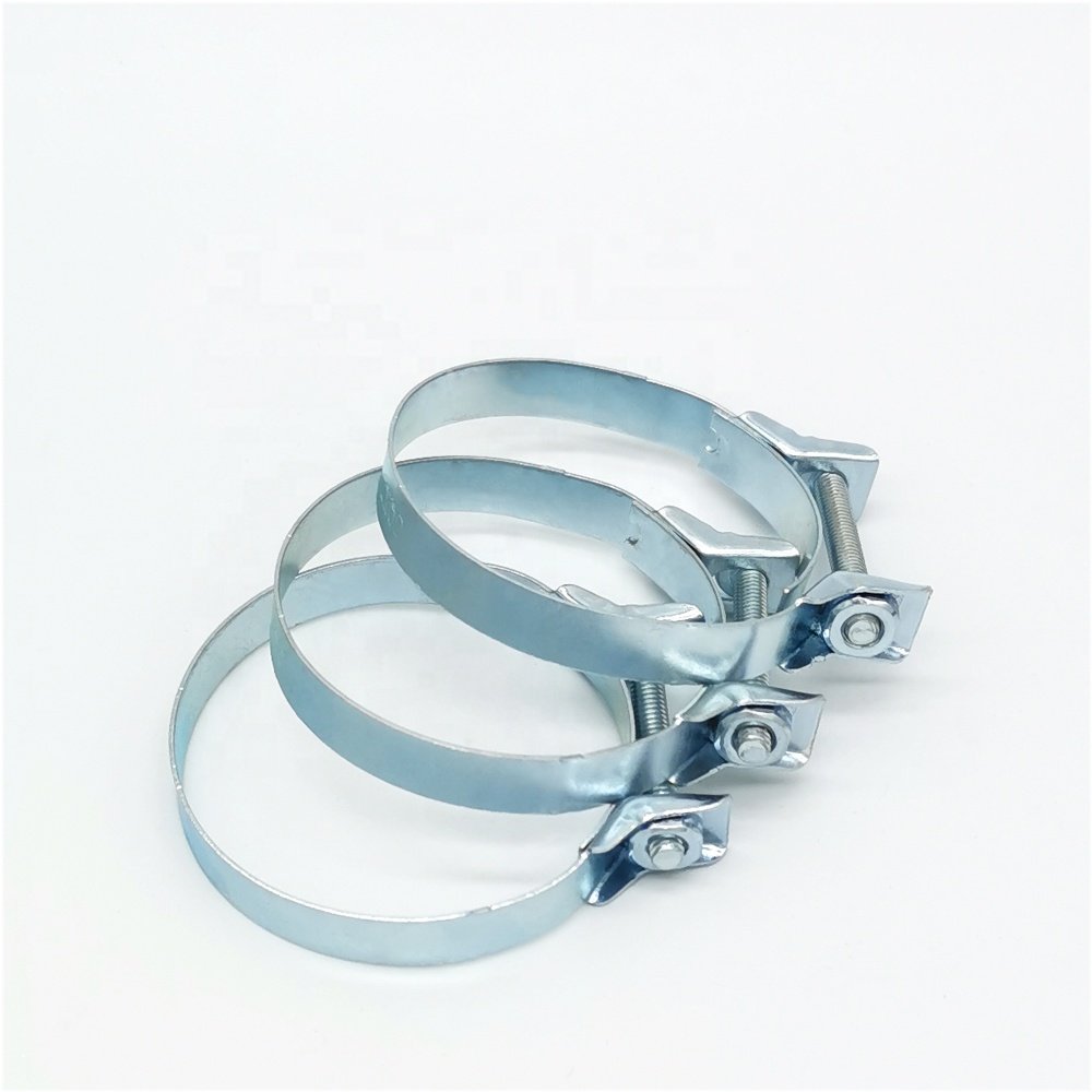 Oval Auto Air Filter Clamps Carburetor Hose Clamp Carb Joint Adjustable Clamp for Vintage Motorcycle