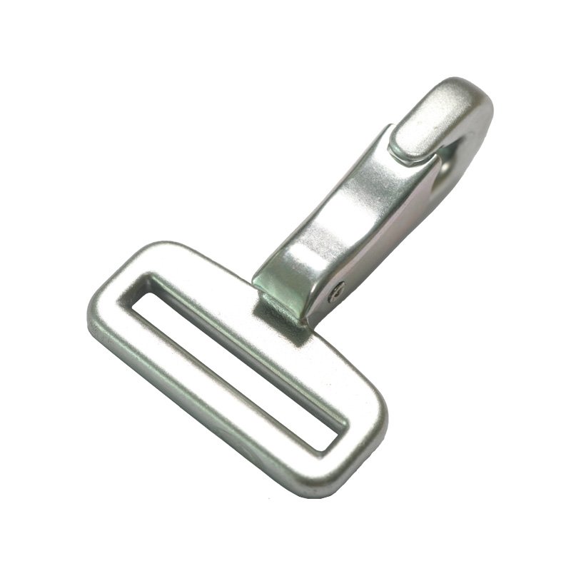 Customized Safety Stainless Steel Connection Hook for Parachute Pack Falling Protection Non-adjustable Hook Buckle
