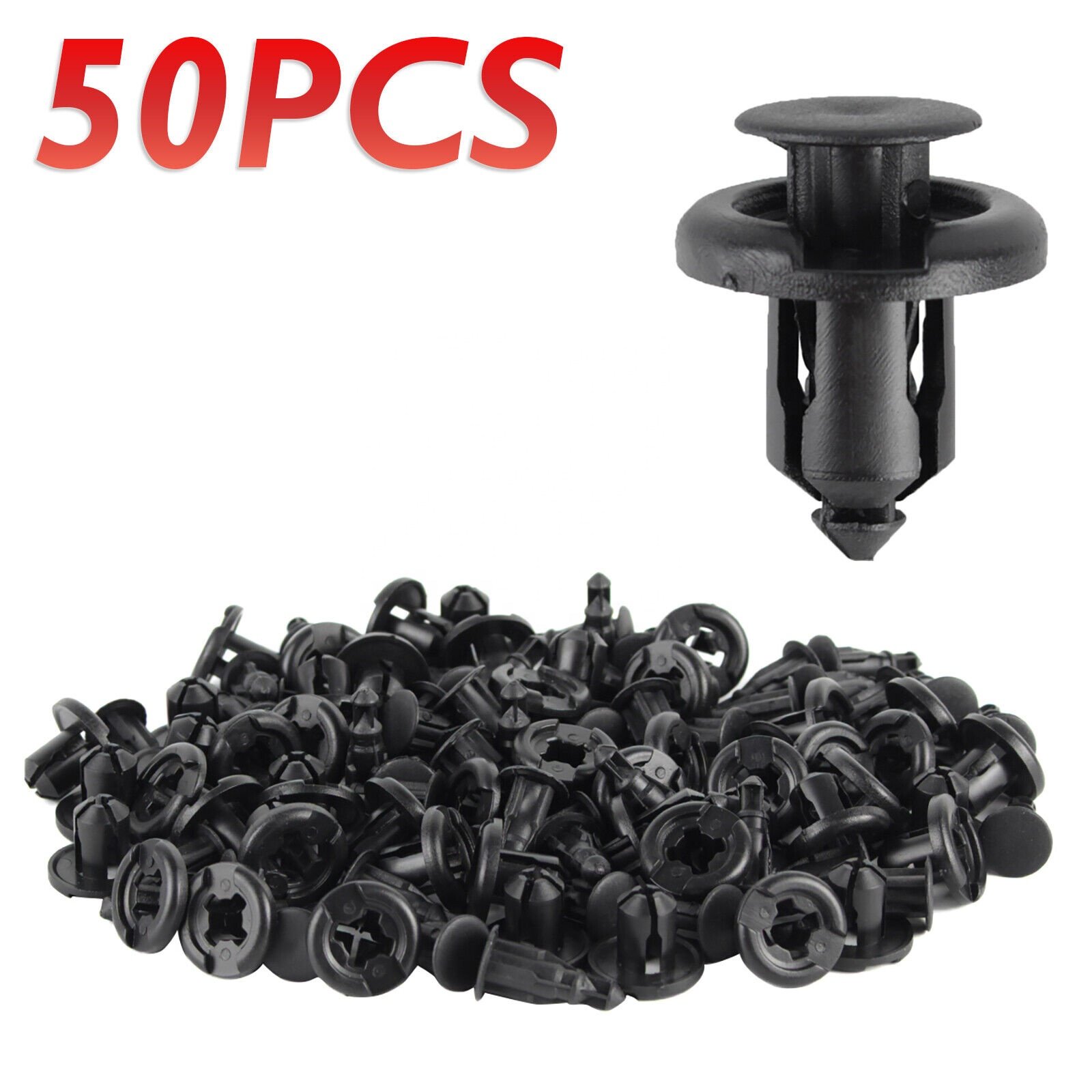 91503-SZ5-003 Lower Price Auto Body Clips Plastic Car Push Type Retainers Widely Range Hole Customized Shape Plastic Bumper