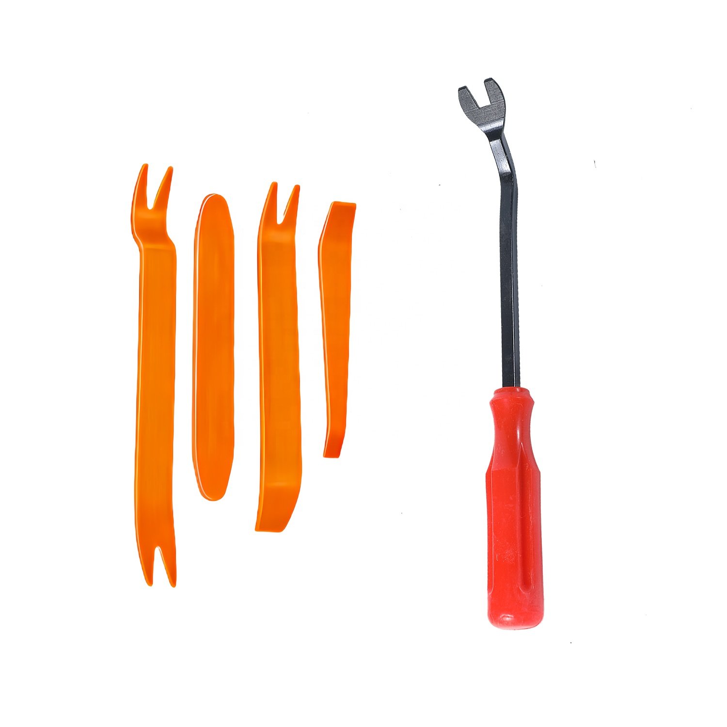 Portable Car Panel Removal Tool Kit Nail Puller Radio Audio Door Pry Repair Clip Trim Dash Fastener Clip Removal Installer Tool