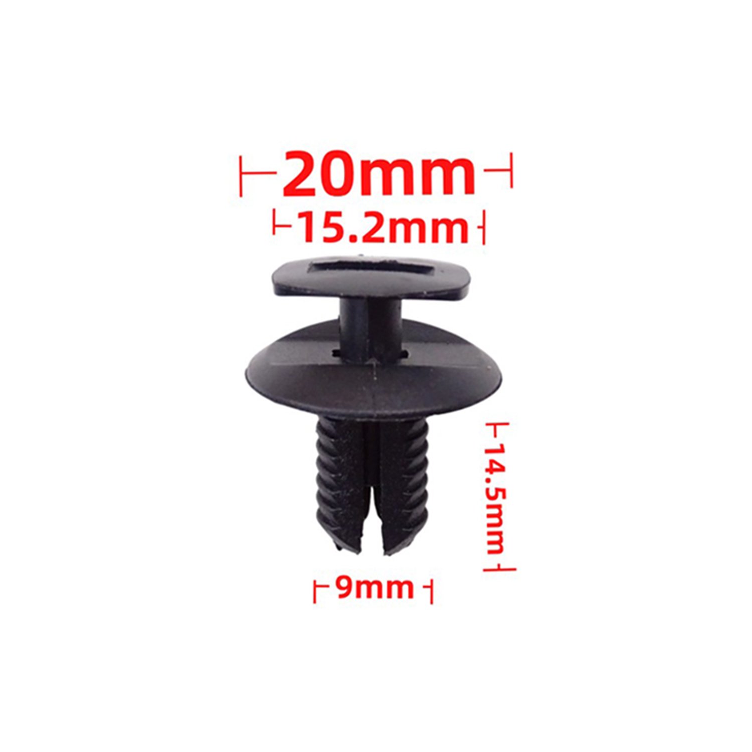 Auto Clip Expansion Rivets Door Push-Type Retainer Clip for Mercedes A0009913940