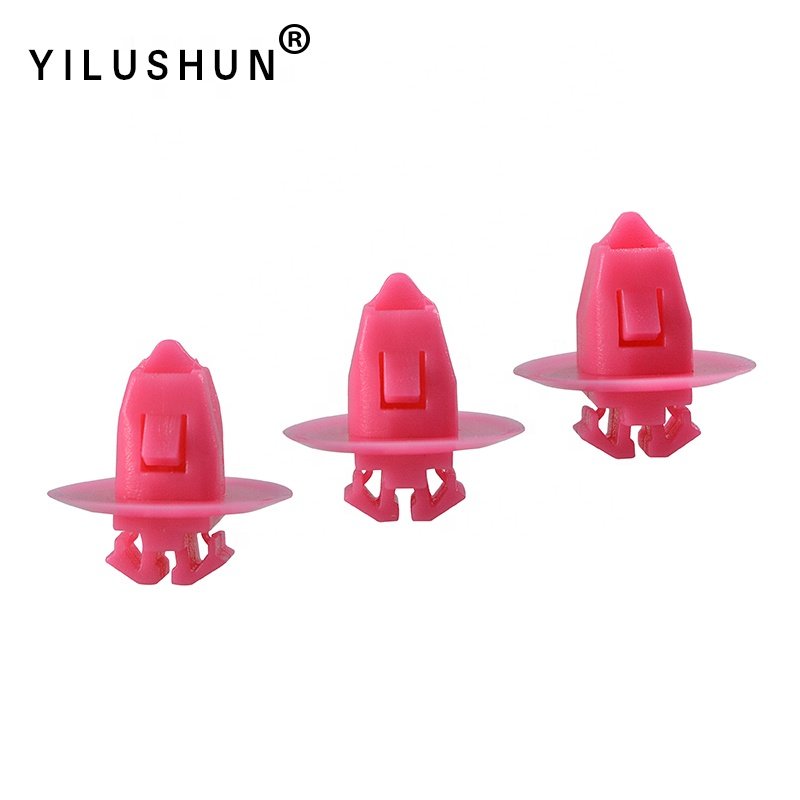 D128 nylon push-button expansion buckle for car parts production direct