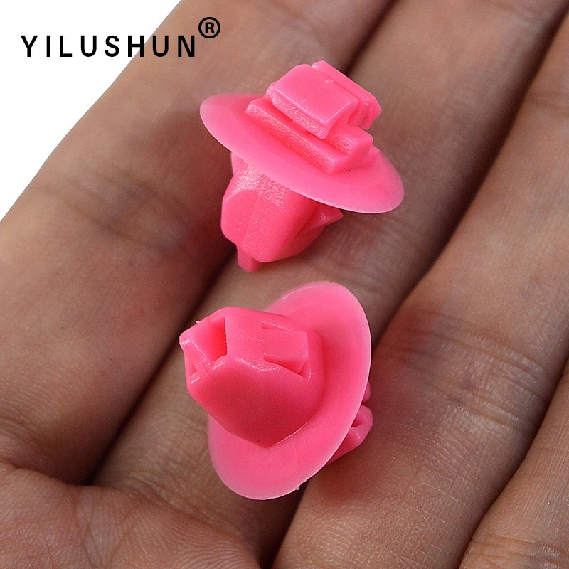 D128 nylon push-button expansion buckle for car parts production direct