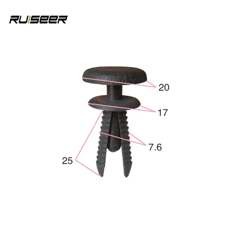 Universal Auto Fastener Vehicle Car Bumper Clips Retainer Fastener Rivet Car Door Panel Clips