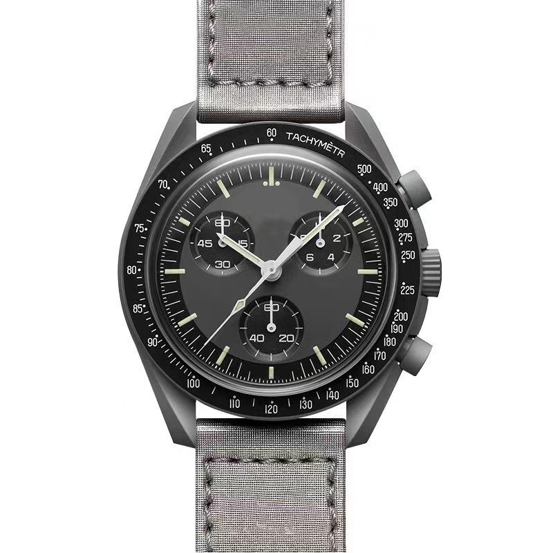 Sun Mercury Venus Earth Moon Jupiter Mars Saturn Neptune Pluto Japan Gift Men's quartz Watch OEM custom wholesale Omegas