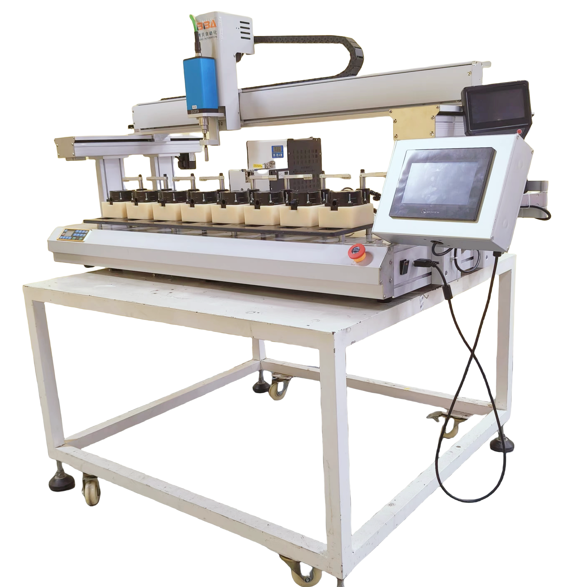 Gantry type screw fitting machine servo motor screwdriver machine with adjustable torque automatic screw bolt assembly machine