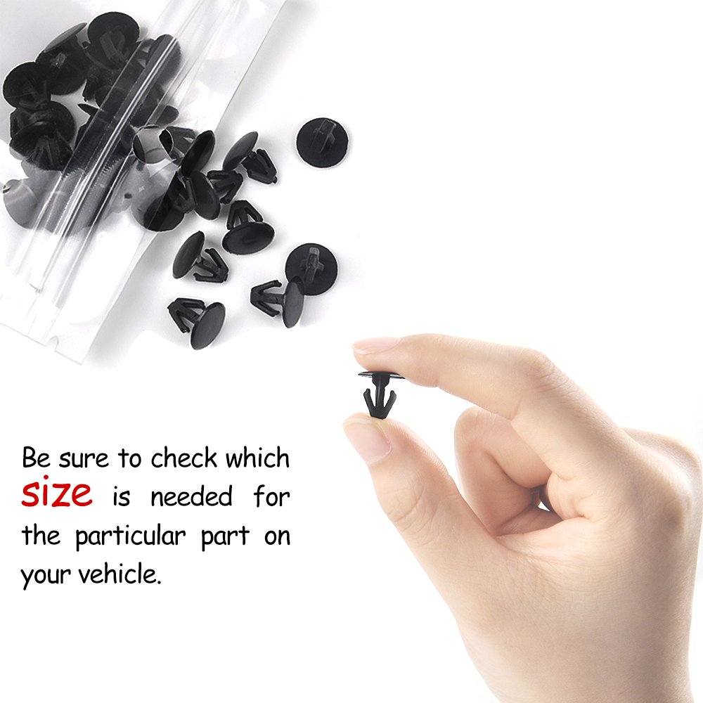 Auto Car Sealing Strip Nail Limit Buckle Plastic Nylon Clip for Honda