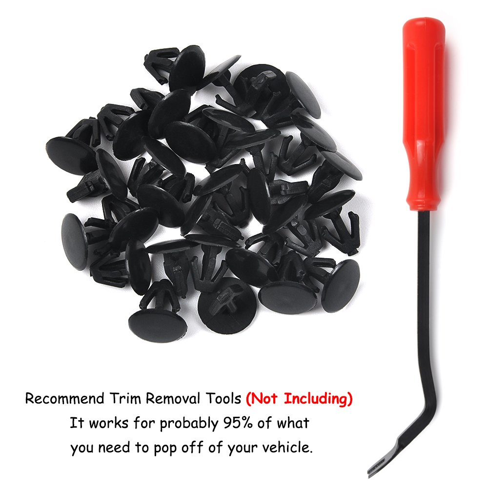 Auto Car Sealing Strip Nail Limit Buckle Plastic Nylon Clip for Honda