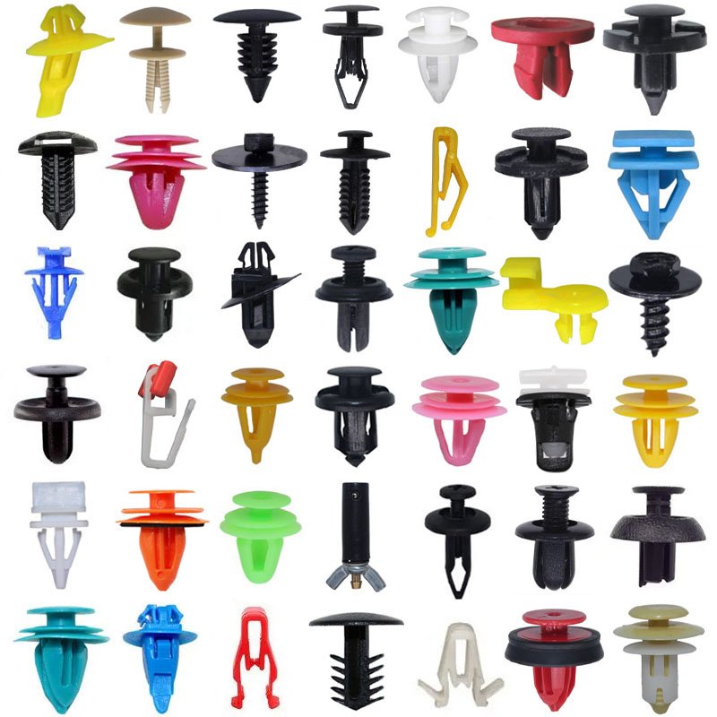 Hot Sale Auto Body Push Retainer Pin Rivet Bumper Door Trim Panel Fastener Clips Buckle Interior Clip Plastic Fasteners