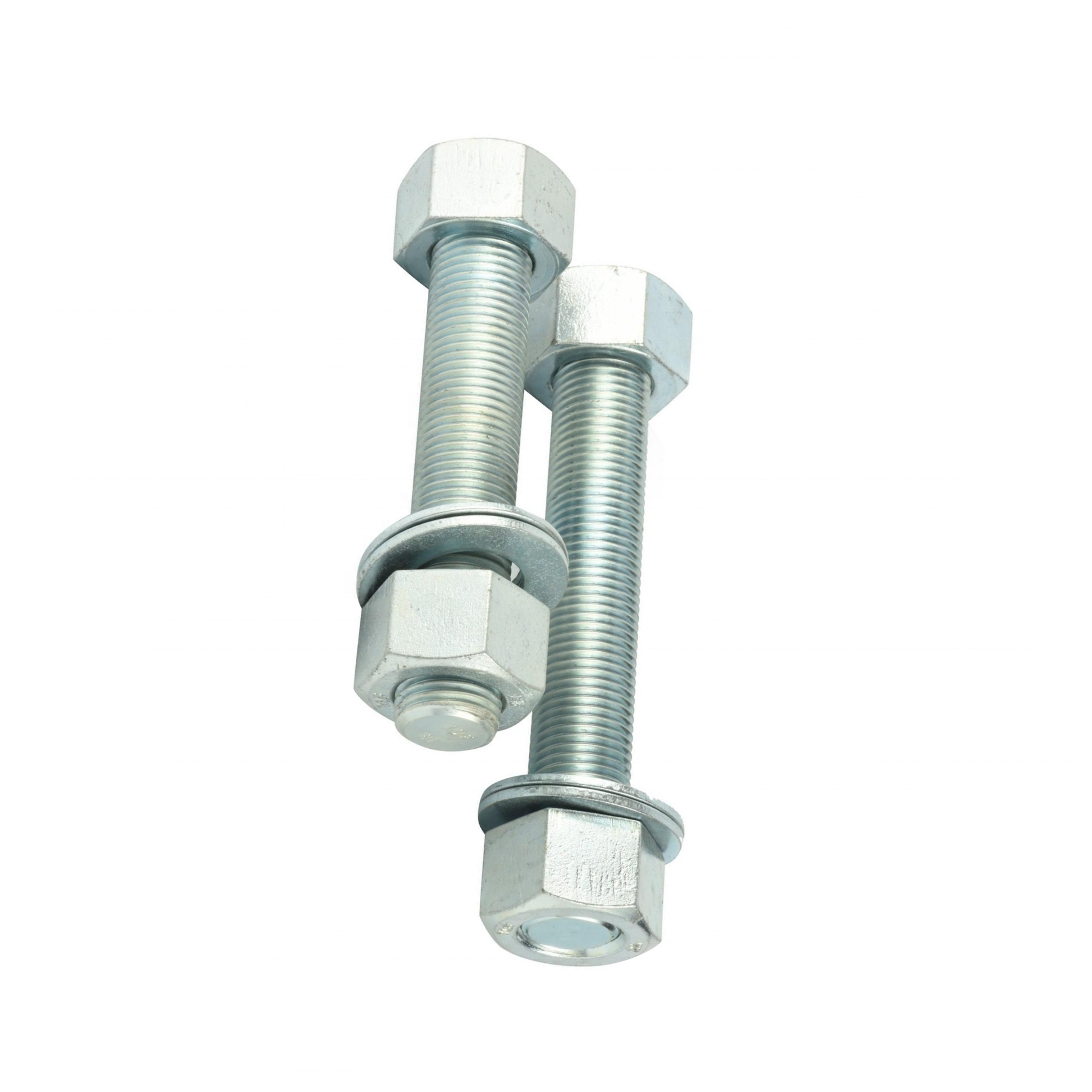 high strength threaded rod stainless steel galvanized bolt nut fastener
