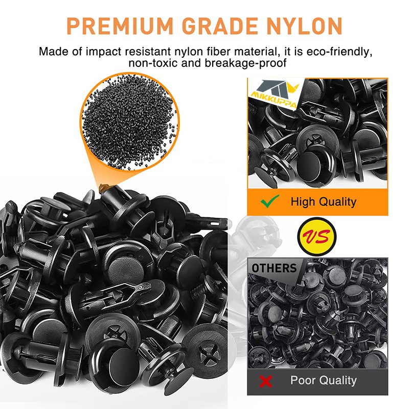 New Universal 240PCS Expansion Screws Kit Bumper Push Rivet Fasteners Retainer Car Auto Clips