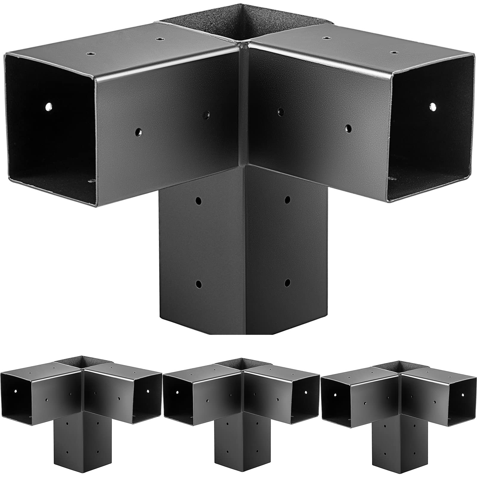 Pergola Bracket Durable Steel for Wood Corner Bracket Outdoor Garden Pergola Kit Brackets