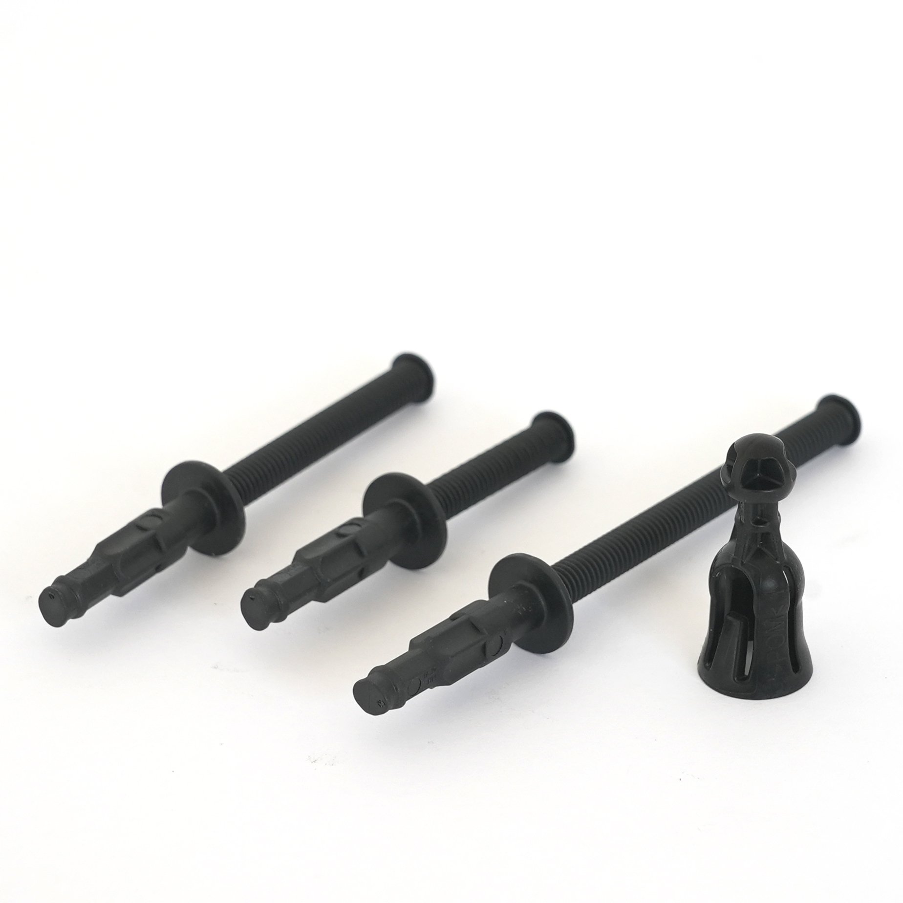 Universal Plastic Fasteners for Vehicle Models Adjusting Screw Car Bumper Retainer Clips and Bolts Automotive Rubber