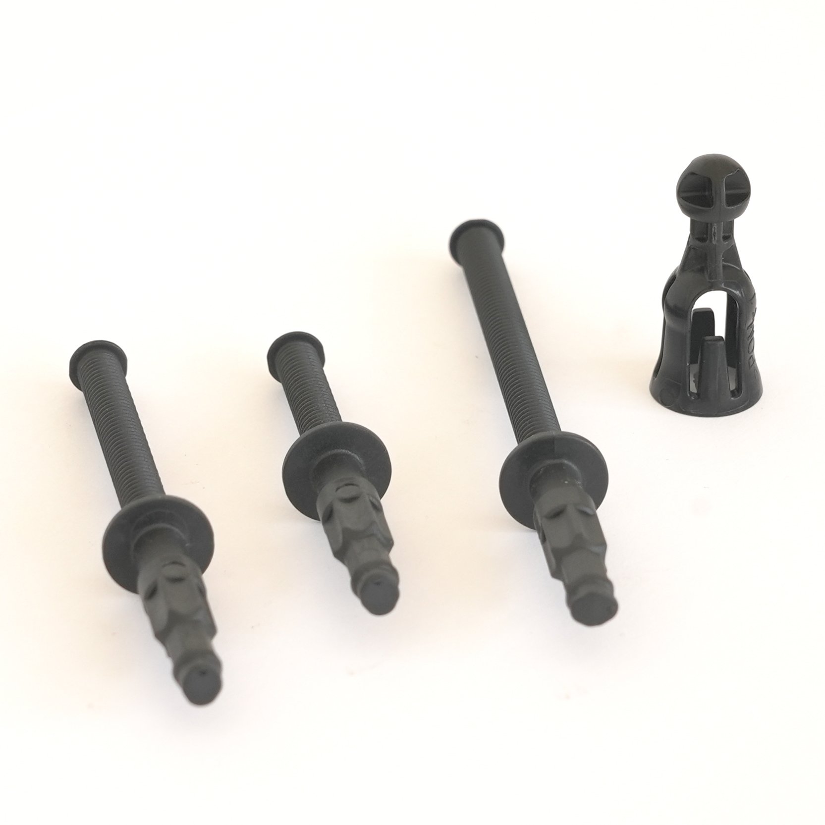 Universal Plastic Fasteners for Vehicle Models Adjusting Screw Car Bumper Retainer Clips and Bolts Automotive Rubber