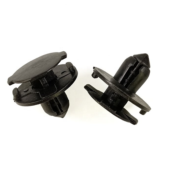 Universal Car Accessories Body Bumper Door Clip Black Push Type Retainer Auto Fastener Plastic Clips