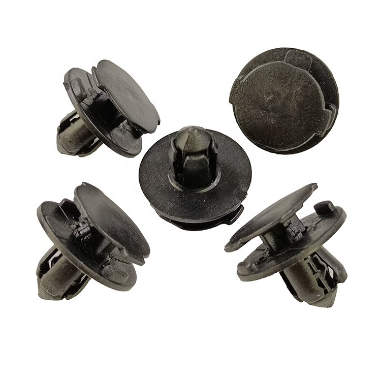 Universal Car Accessories Body Bumper Door Clip Black Push Type Retainer Auto Fastener Plastic Clips