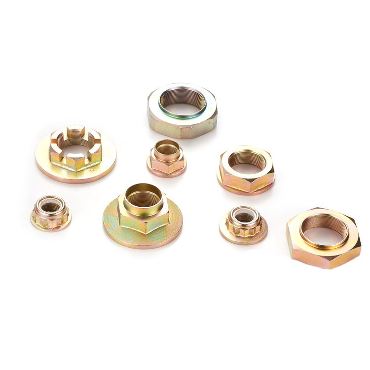 China Manufacturers Custom Non Standard stainless steel Wheel Lock Nut car auto fastener hex nut
