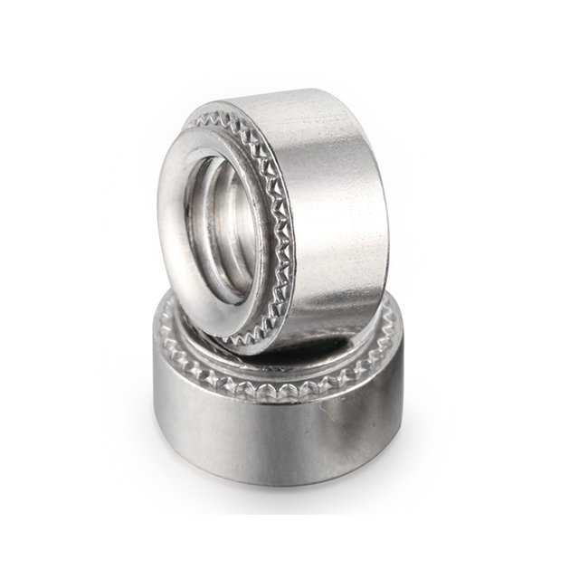 Customized S SS CLS CLSS SP M3 M4 M5 M6 M8 Insert Carbon Stainless Steel Round Lock Nut Press Self Clinching Nut for Sheet Metal