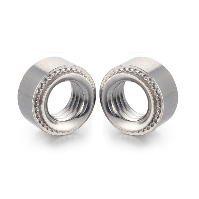 Customized S SS CLS CLSS SP M3 M4 M5 M6 M8 Insert Carbon Stainless Steel Round Lock Nut Press Self Clinching Nut for Sheet Metal