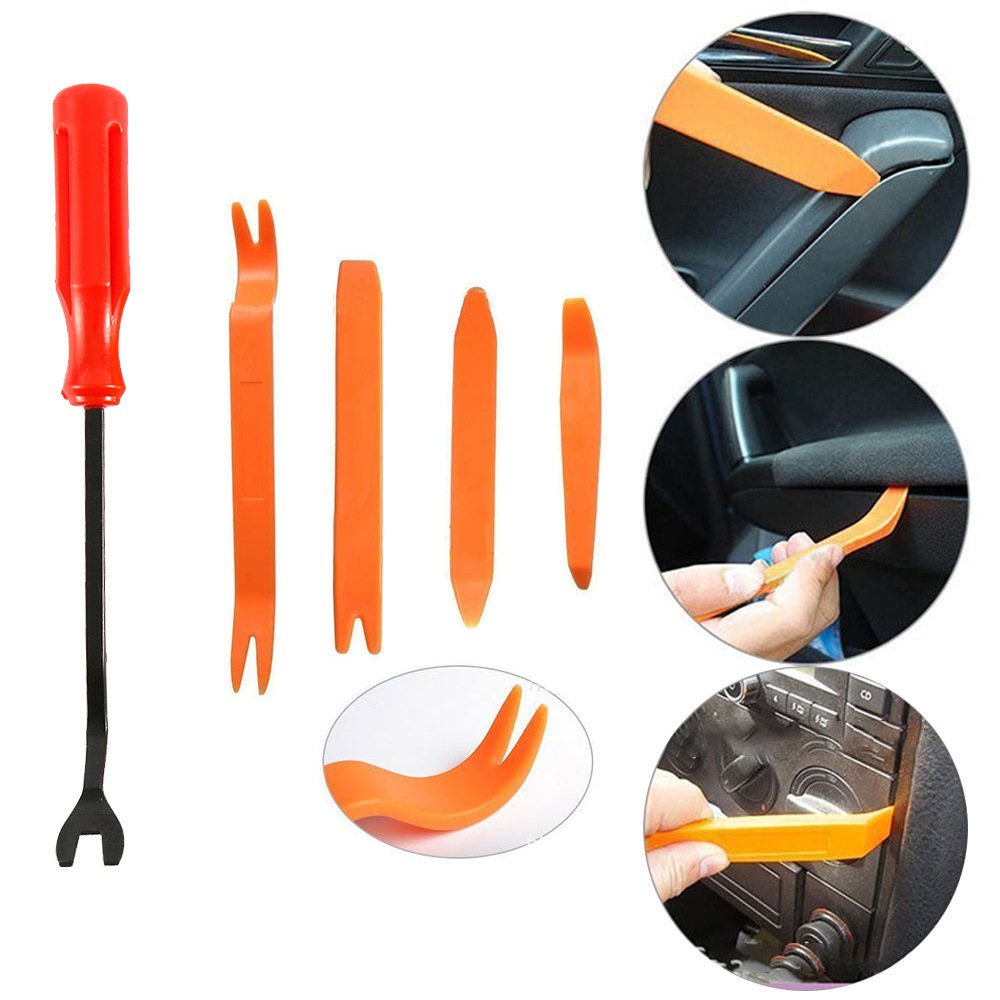 C0414 Set of Repair and Disassembly Tool Car Modification Kit Plastic Trim Panel Instrument Panel Tool Buckle Driver Pry Plate