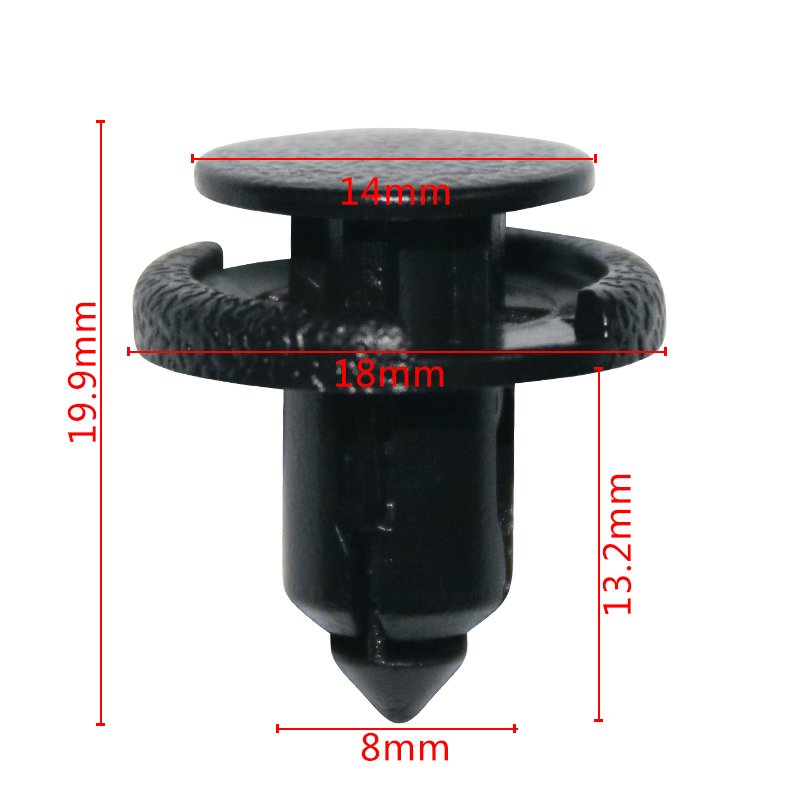 10451 Plastic Push Clips Auto Plastic Clips and Fasteners Car Clips Plastic Rivets