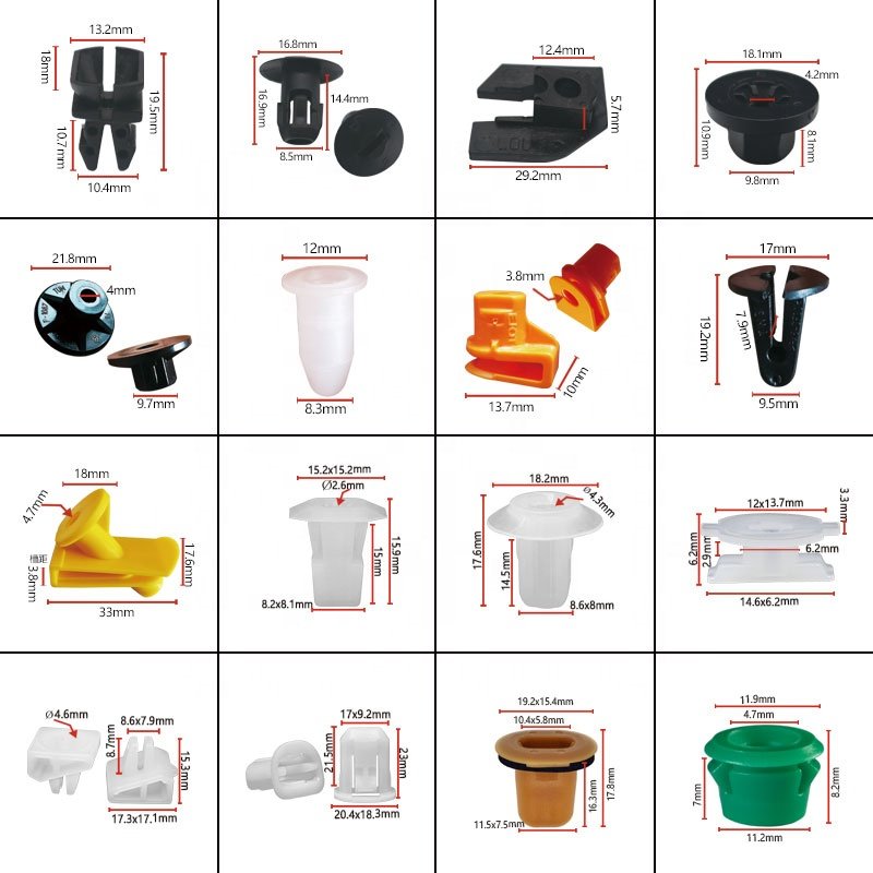 K193 Nylon Hot Selling Screw Base Clips Suitable for Electric Automotive Fastener