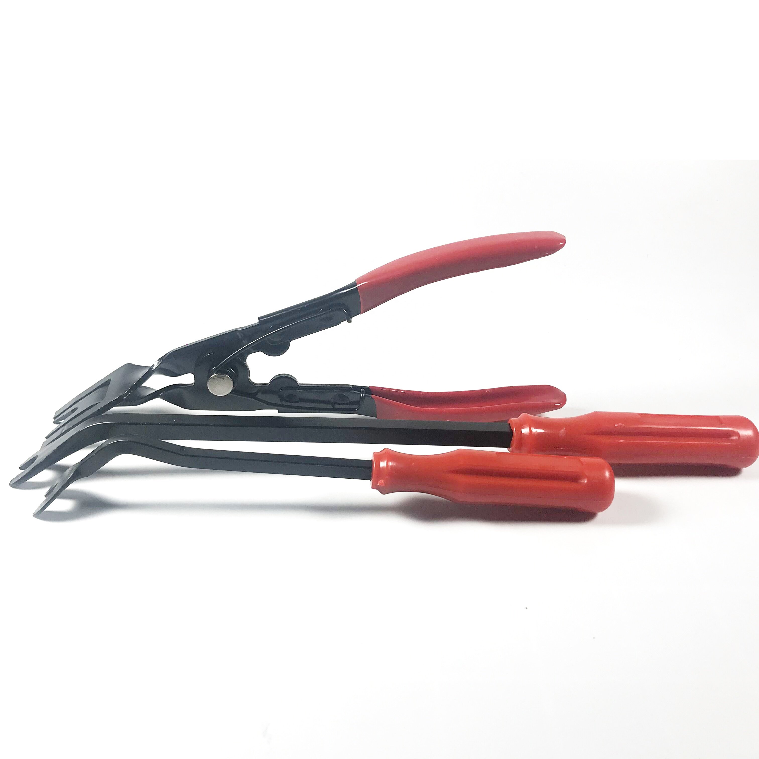 3PCS Car Door Panel Clips Pliers Auto Trim Removal Fastener Tool Kit