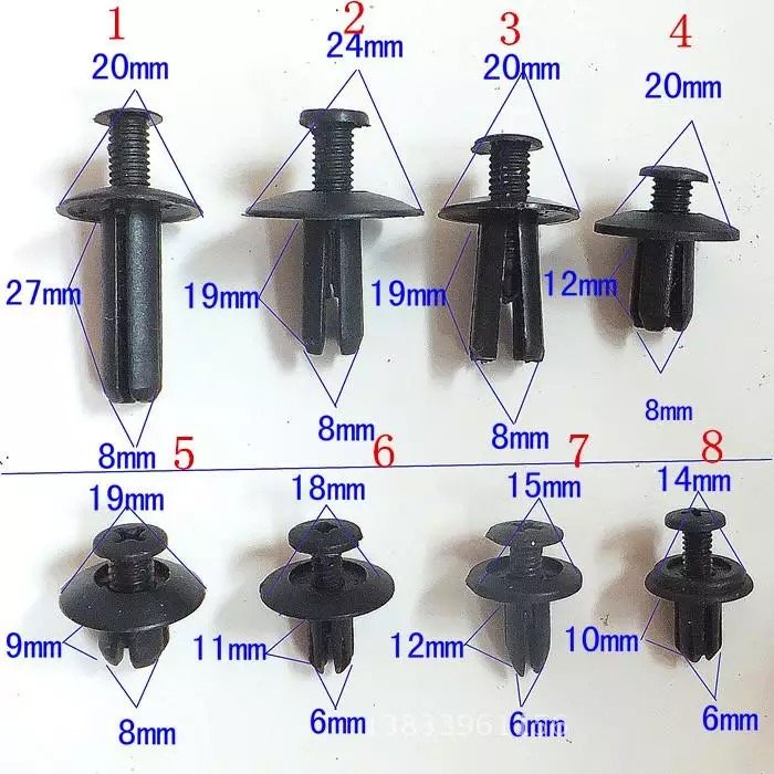 car spare parts fasteners trim panel assembly inserting nail making machine
