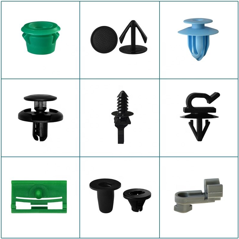 Factory Supply Auto Clips and Plastic Automobile Plastic Fastener&bumper Shield Retainer Customized OEM /ODM Yilushun Push-in