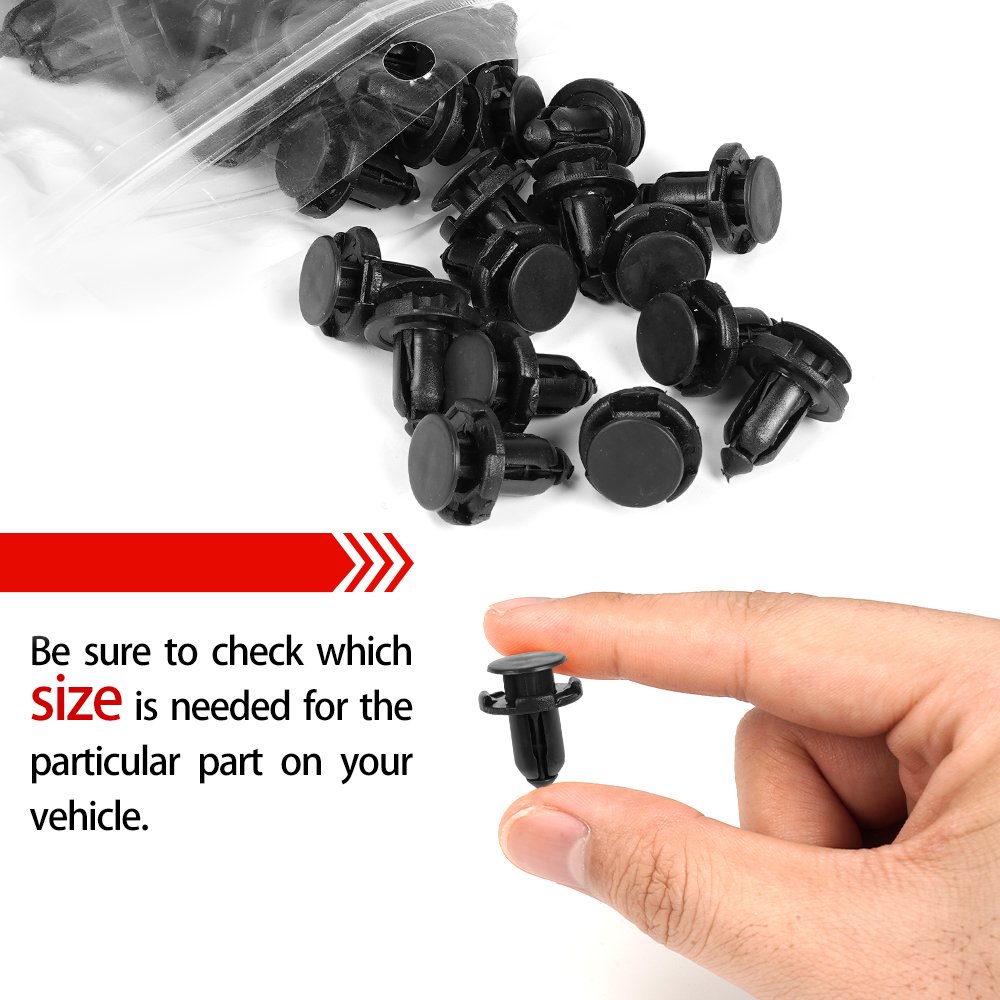 QGZ216 Cheap Price Car Door Panel Trim Fender Bumper Nylon Plastic Clips Auto Fastener For Honda Nissan Subaru Lexus