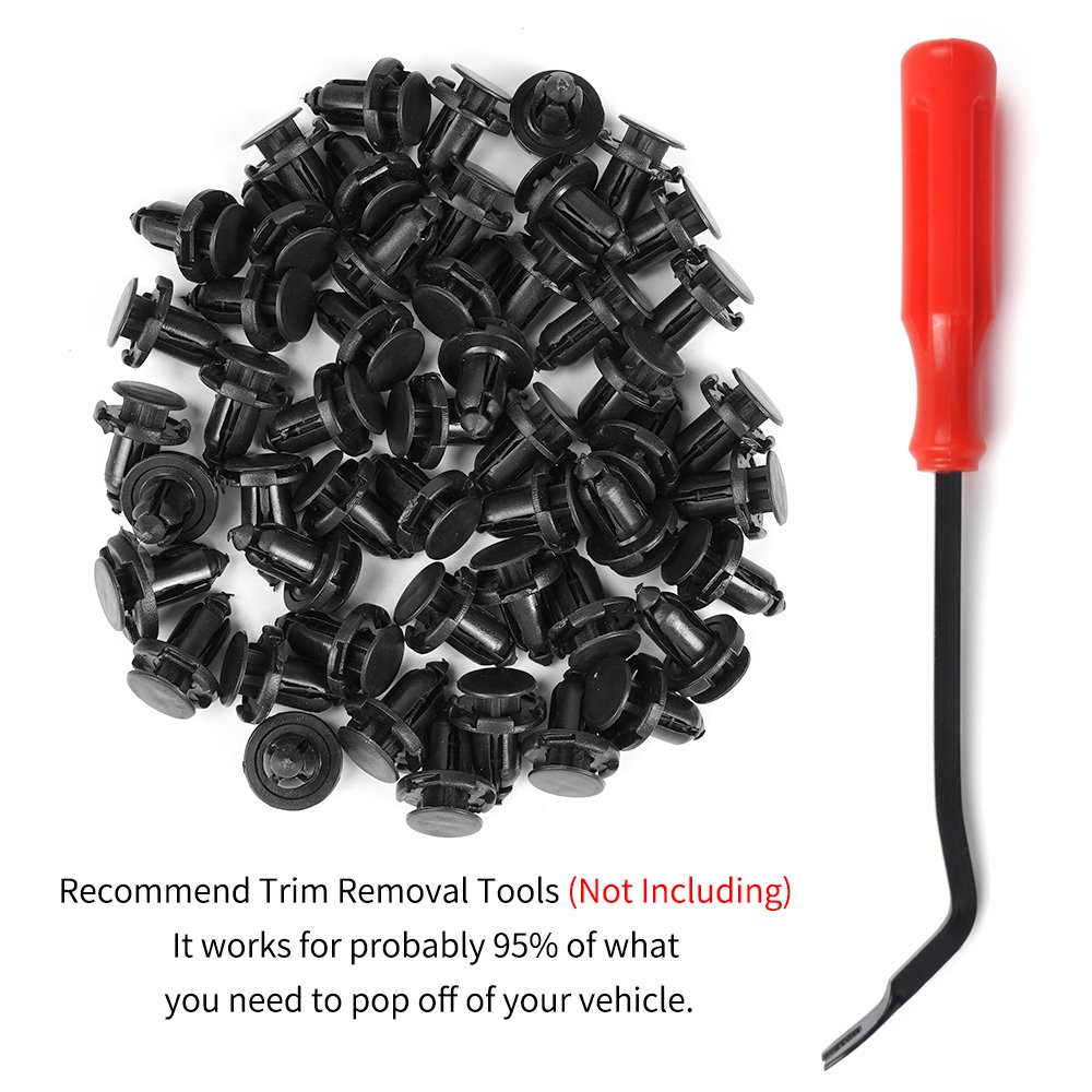 QGZ216 Cheap Price Car Door Panel Trim Fender Bumper Nylon Plastic Clips Auto Fastener For Honda Nissan Subaru Lexus