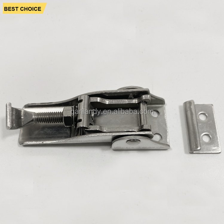 GL-14116 Trailer Steel hasp Polished Adjustable Toggle Clamp