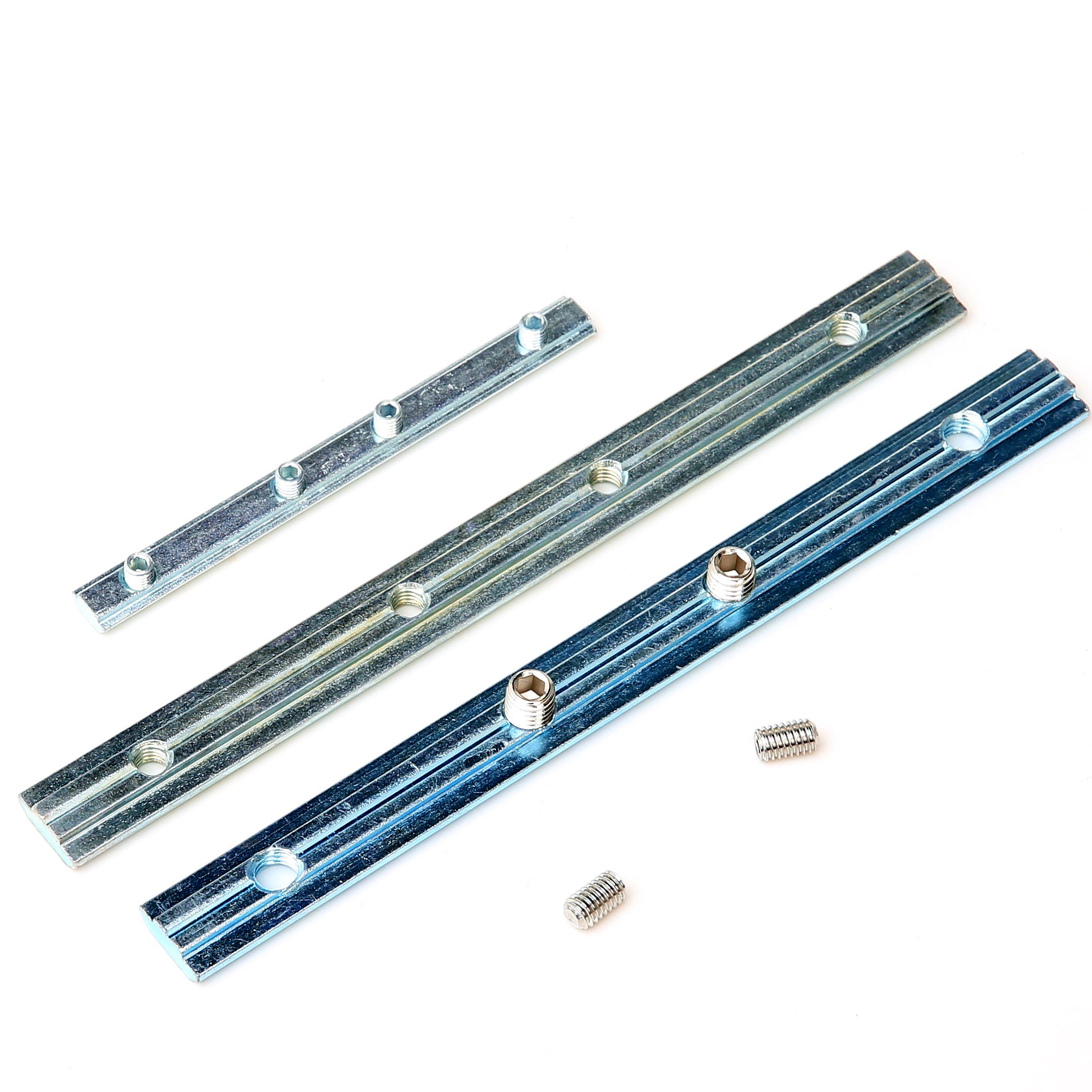 Carbon Steel DIN GB Aluminum Profile Accessories One-Word Connector 20 30 40 45 Slot Connector Fastener Hardware