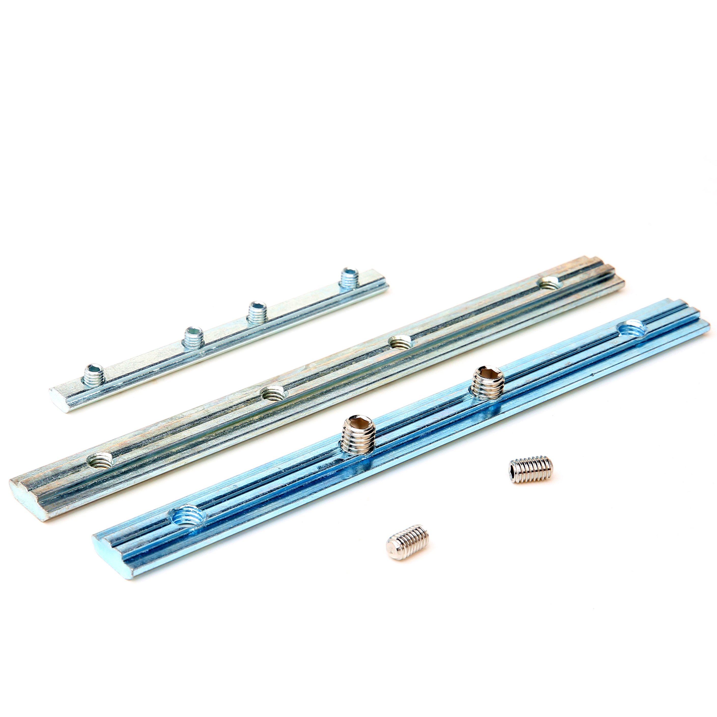 Carbon Steel DIN GB Aluminum Profile Accessories One-Word Connector 20 30 40 45 Slot Connector Fastener Hardware