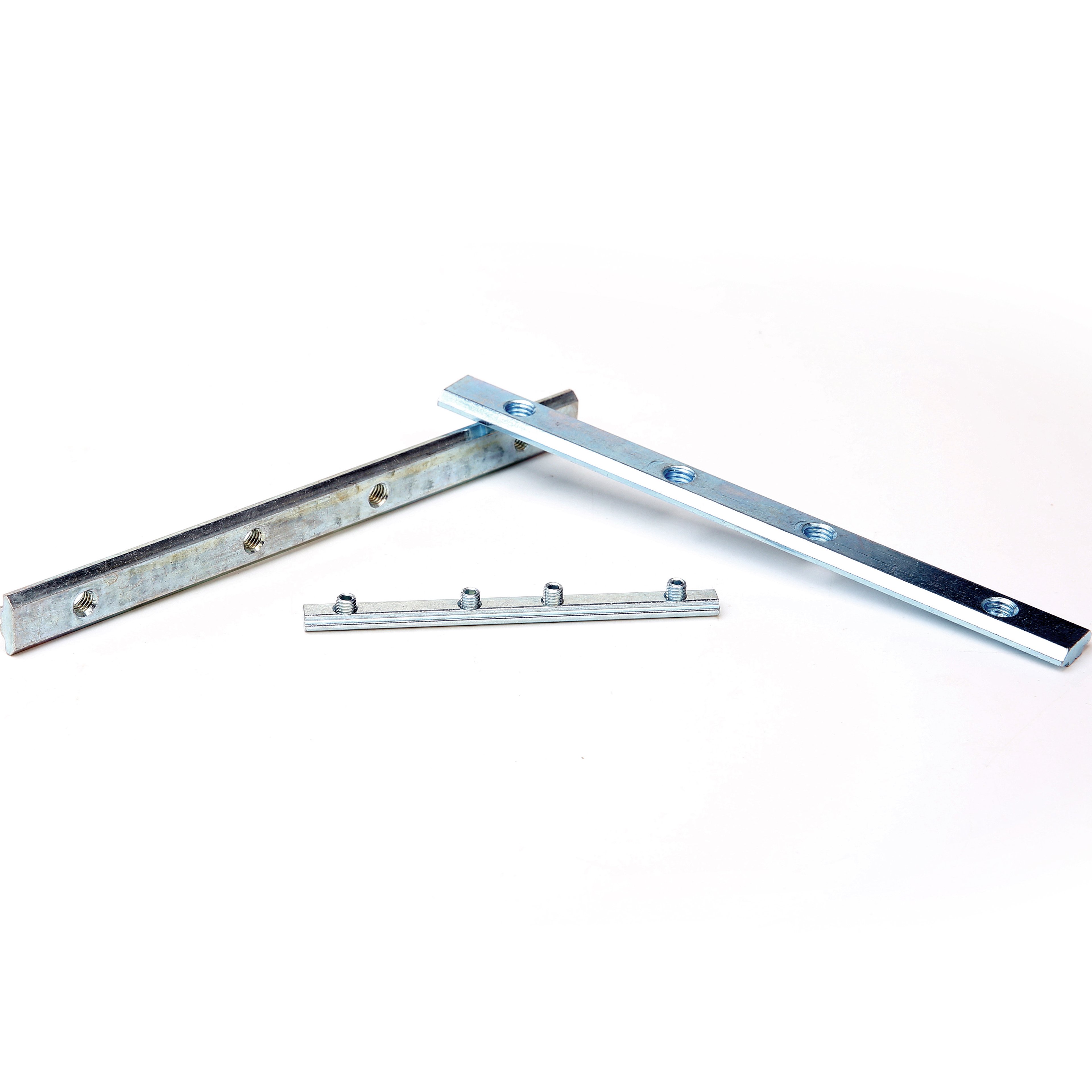 Carbon Steel DIN GB Aluminum Profile Accessories One-Word Connector 20 30 40 45 Slot Connector Fastener Hardware