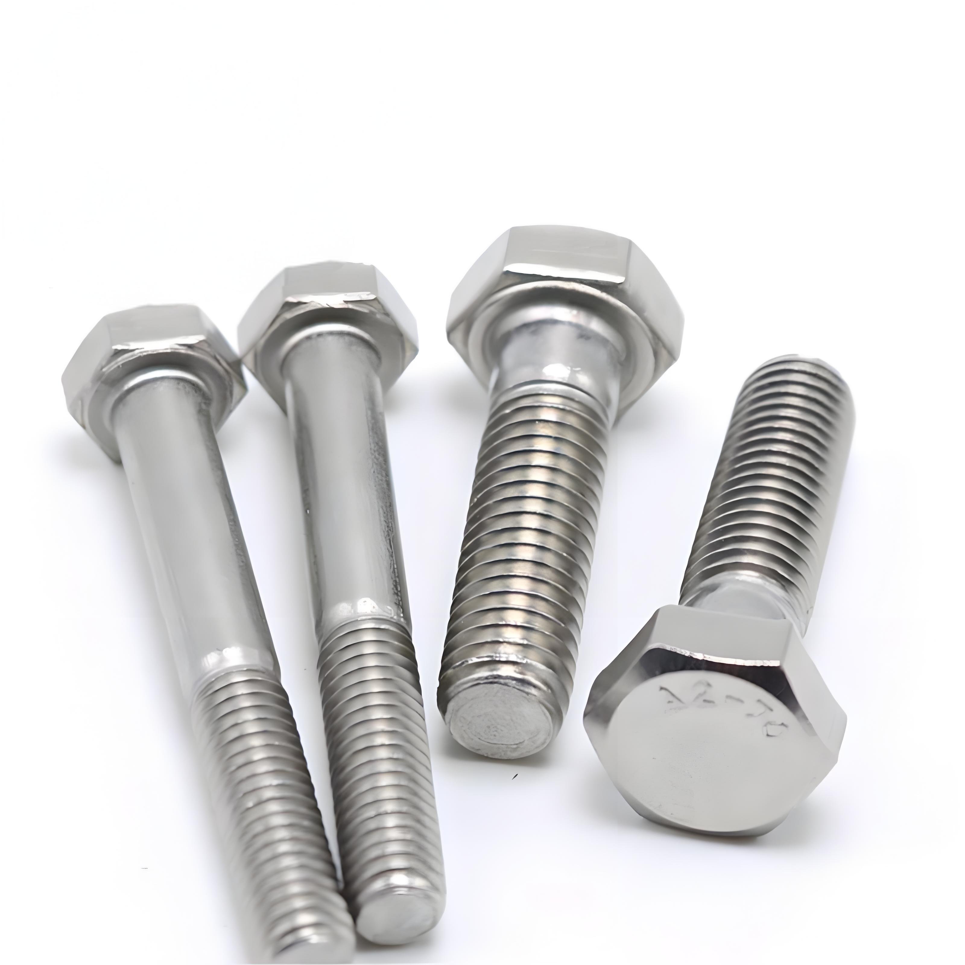 WAKAMASTU OEM ODM Stainless Steel Hex Flange Bolt with Fastener Auto Nut Grade M38 M26 Screw Spring Washer Pipe Fittings